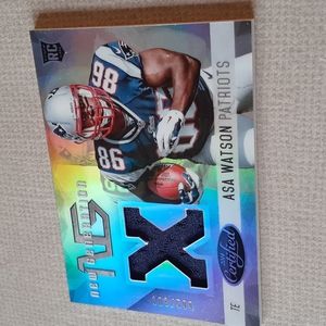 Asa Watson New England Patriots Rookie NFL /599